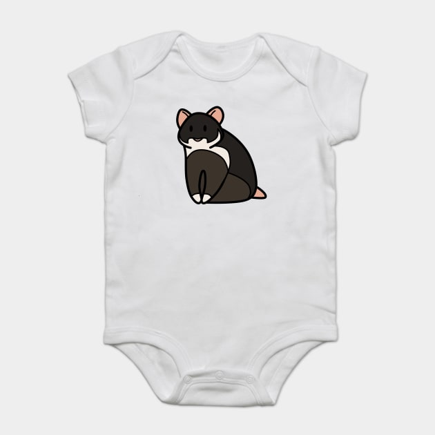 European Hamster Baby Bodysuit by DeguArts
